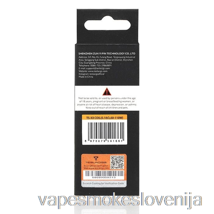 Vape Za Enkratno Uporabo Teslacigs Ts Tallica Mesh Nadomestne Tuljave 0,18 Ohm Ts-xx Mesh Coils